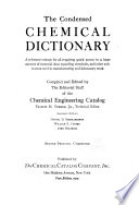The Condensed Chemical Dictionary