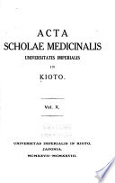 Acta Scholae Medicinalis