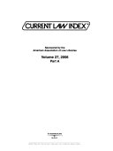 Current Law Index