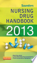 Saunders Nursing Drug Handbook 2013