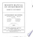 Moody's Manual of Investments, American and Foreign