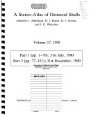 A Stereo-atlas of Ostracod Shells