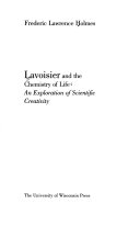 Lavoisier and the Chemistry of Life
