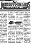 Farmers and Consumers Market Bulletin