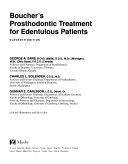 Boucher's Prosthodontic Treatment for Edentulous Patients