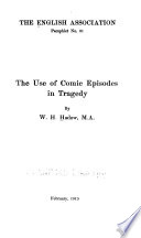 The Use of Comic Episodes in Tragedy