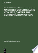 Nach der Verurteilung von 1277 / After the Condemnation of 1277