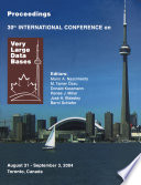 Proceedings 2004 VLDB Conference