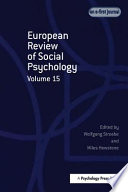 European Review of Social Psychology