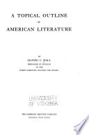 A Topical Outline of American Literature