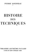 Histoire des techniques