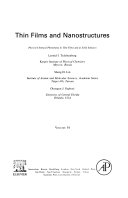 Thin Films and Nanostructures
