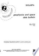 Geophysics and Space Data Bulletin