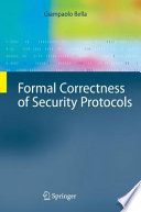 Formal Correctness of Security Protocols