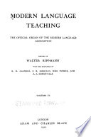 Modern Language Teaching