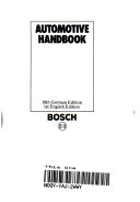 Automotive Handbook