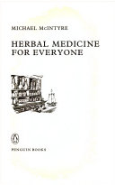 Herbal Medicine for Everyone