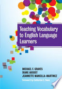 Teaching Vocabulary to English Language Learners
