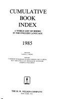 The Cumulative Book Index