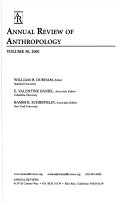 Annual Review of Anthropology