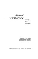 Advanced Harmony