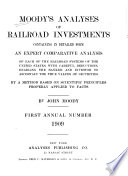 Moody's Analyses of Railroad Investments