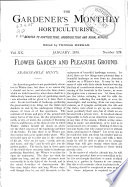 The Gardener's Monthly and Horticultural Advertiser