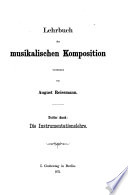 Lehrbuch der musikalischen Komposition