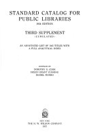 Standard Catalog for Public Libraries