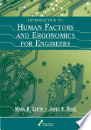 Introduction to Human Factors and Ergonomics for Engineers