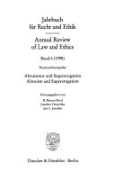 Annual review of law and ethics