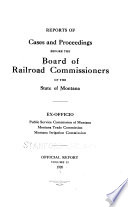 Reports of Cases and Proceedings