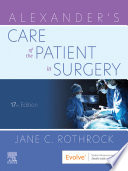 Alexander's Care of the Patient in Surgery - E-Book