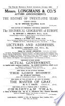 The English Historical Review