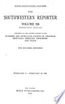 The Southwestern Reporter