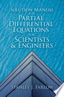 Solution Manual for Partial Differential Equations for Scientists and Engineers