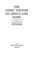 The Comic Theatre of Greece and Rome