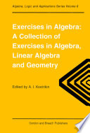 Exercises in Algebra