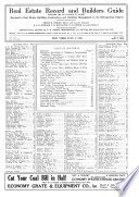 Real Estate Record and Builders' Guide