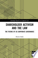 Shareholder Activism and the Law