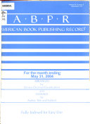 American Book Publishing Record