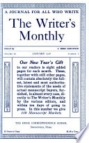 Writer's Monthly
