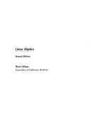 Linear Algebra