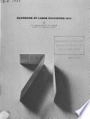 Handbook of Labor Statistics
