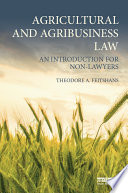 Agricultural and Agribusiness Law