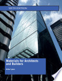 Materials for Architects and Builders