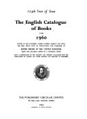 The English Catalogue of Books [annual].
