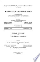 Language Monographs