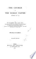The Church in the Roman Empire Before A.D. 170