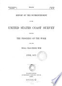 Report of the Superintendent of the United States Coast Survey